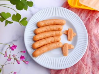 13、鲜虾胡萝卜肉肠,成品