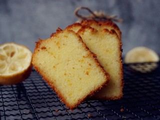 12、柠檬磅蛋糕,冷藏保存两天后再食用，口感更佳