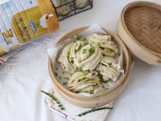 13、葱油花卷,成品