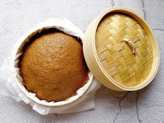 10、快手红糖马拉糕,香喷喷的马拉糕完成啦~