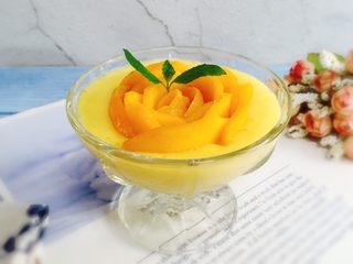 19、芒果香蕉奶昔,成品图