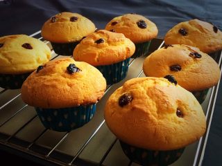 22、星巴克的爆头玛芬蛋糕,爆头玛芬蛋糕就完成了。