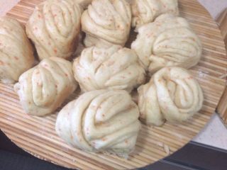 12、产后宜食 胡萝卜花卷馒头,花卷完成了,超级好吃????