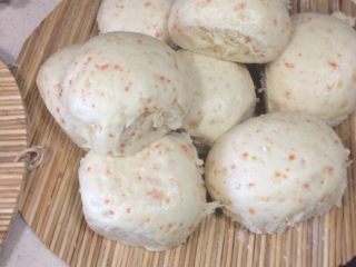 13、产后宜食 胡萝卜花卷馒头,松软的大馒头吃着像面包一样!