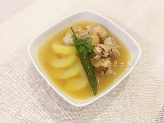 13、青木瓜鸡汤 菲律宾Tinola,清爽香甜的青木瓜汤完成~