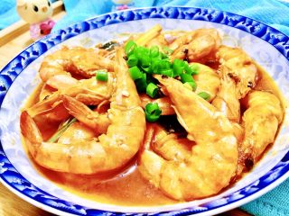 26、恨不能吮手指的好味➕茄汁油焖大虾,这次买的海虾很新鲜哦，肉很紧实，味道回甜，阿晨一顿吃了半盘，哈哈，感兴趣的宝宝们，快来试试吧