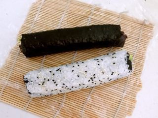 17、牛油果寿司,寿司做好了