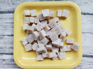 5、 海苔时蔬三宝,肉饼切粒