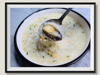 17、鲍鱼海鲜粥,鲍鱼海鲜粥，完成