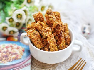 13、超受欢迎的红薯燕麦能量条,超级香，营养又好吃！