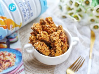 14、超受欢迎的红薯燕麦能量条,补充能量。