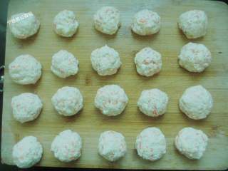 11、干炸蔬菜豆腐丸,半盆馅料做了23个丸子