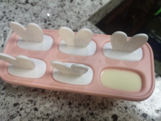 16、宝宝无糖奶酪棒,倒完盖上模具盖