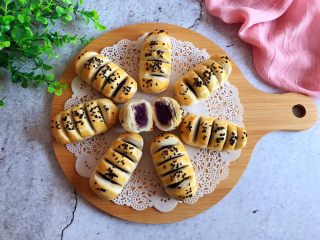 20、千层紫薯酥,成品