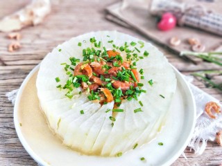 20、蒸蒸日上鲜美虾仁蒸冬瓜,美不美????