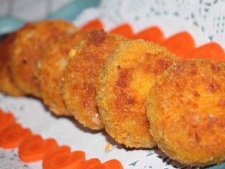 13、可乐饼,来个局部特写。