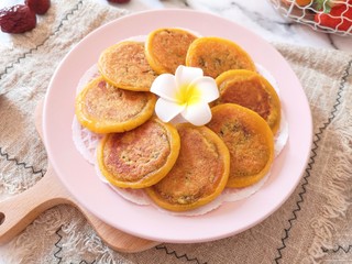 16、南瓜糯米饼,近图看看。