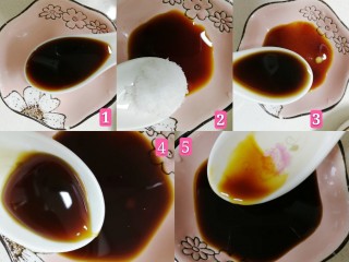 11、脆皮日本豆腐,调汁:一汤匙生抽,半汤匙糖,一汤匙醋,半汤匙蚝油,三汤匙水。搅拌均匀。