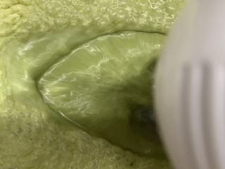 29、天意弄人永不放弃菠菜布丁蛋糕,继续打发搅拌。