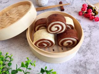 22、双色小馒头,成品