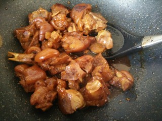 13、#猪年#红烧猪蹄,大火收汁即可