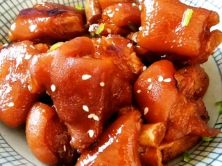 14、#猪年#红烧猪蹄,来个特写