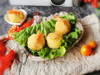 16、炸虾球,凉凉食用