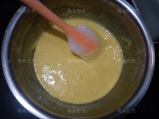 6、可可旋风蛋糕卷,拌好的面糊待用