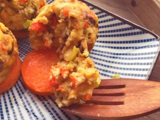 12、辅食12M➕：时蔬豆腐丸子,成品图