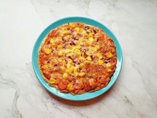 14、手抓饼披萨,简单又快手的披萨。