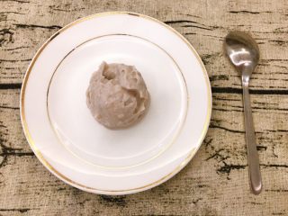 18、桂花芋泥,也可以放进冰箱冰冻层冻4个小时