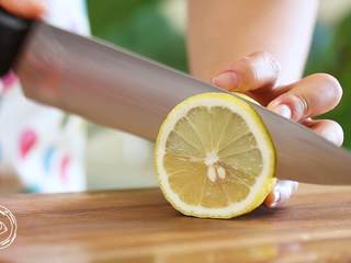 2、8m+自制鱼肉松(宝宝辅食),柠檬切1片~