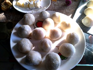 16、红豆糯米糍,好吧，为了拍照好看，其实我做了真么多????。