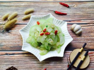 23、家常菜+蒲瓜炒虾皮,成品图