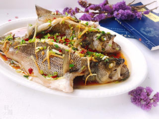 18、清蒸鲈鱼,成品图！