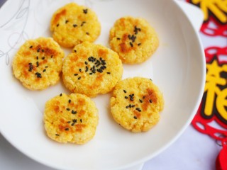 17、松软香甜的米粉小软饼,你也来一口～