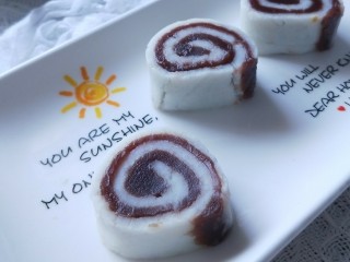 14、山药豆沙卷,软软糯糯。很适合宝宝和老年人吃。