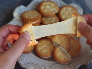 17、超级拉丝牛轧饼干,超级拉丝哦