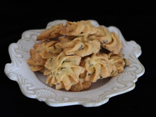 12、植物油香葱曲奇,成品图