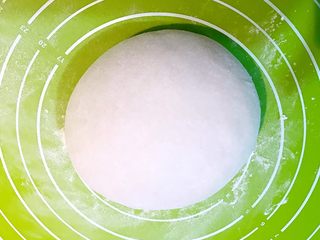 4、香酥盘丝饼,面饧好了