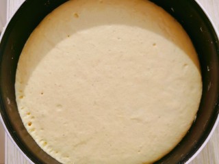 4、白菜猪肉馅饼,醒发原先的两倍的