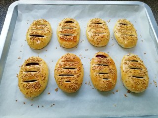 30、紫薯馅老婆饼,好漂亮的老婆饼。