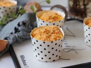 13、肉松蒸蛋糕,成品图