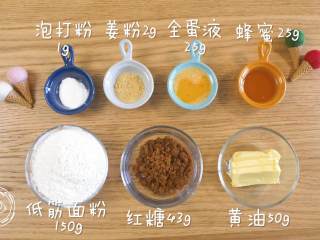 1、12m+姜饼人（宝宝辅食）,食材准备~