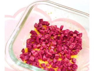 6、10+米粉紫薯蒸糕,撒一层紫薯????