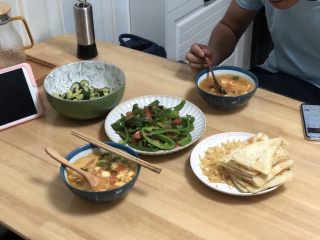 11、青椒炒香肠,晚餐时间