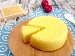 7、奶香小米布丁,非常嫩滑又香气十足的小米奶布丁就好了。