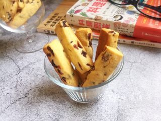 12、蔓越莓酥条,完成