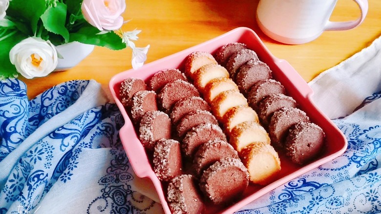 网红莎布蕾曲奇饼干原味巧克力口味