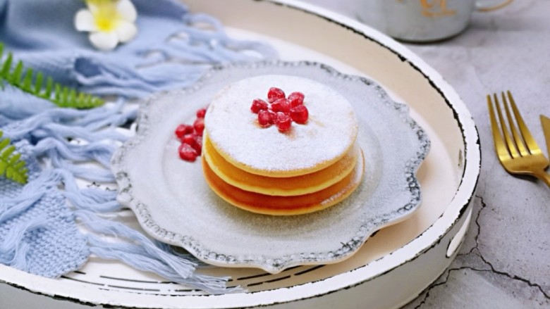 10分钟轻松搞定快手早餐酸奶松饼